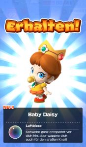 Baby Daisy in Mario Kart